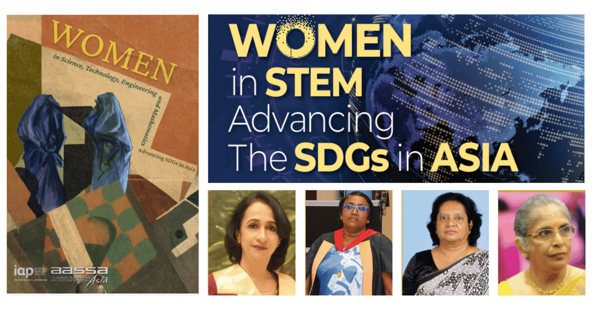 Four Sri Lankan Women Scientists Featured in Landmark Asian STEM Publication